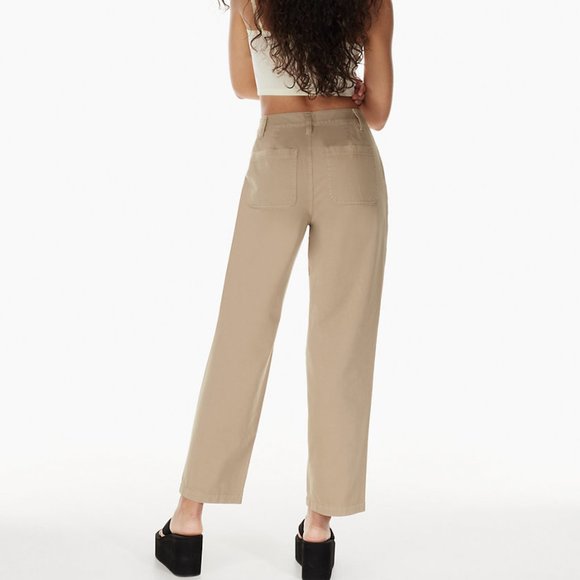 Aritzia Pants - Aritzia New Sunday Best Jaden Pant Taupe Beige size 4